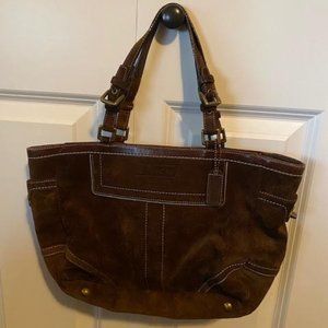 Coach Suede Purse